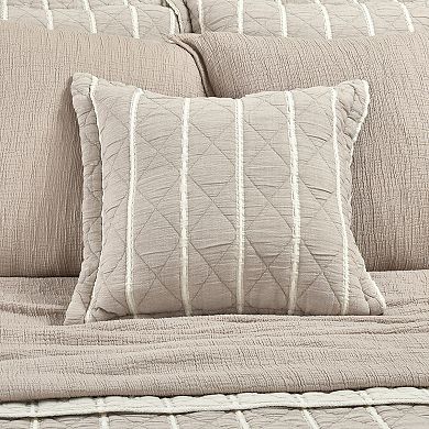 Five Queens Court Pacifica Square Decorative Throw Pillow Cover