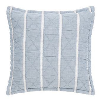 Five Queens Court Pacifica Square Decorative Throw Pillow Cover