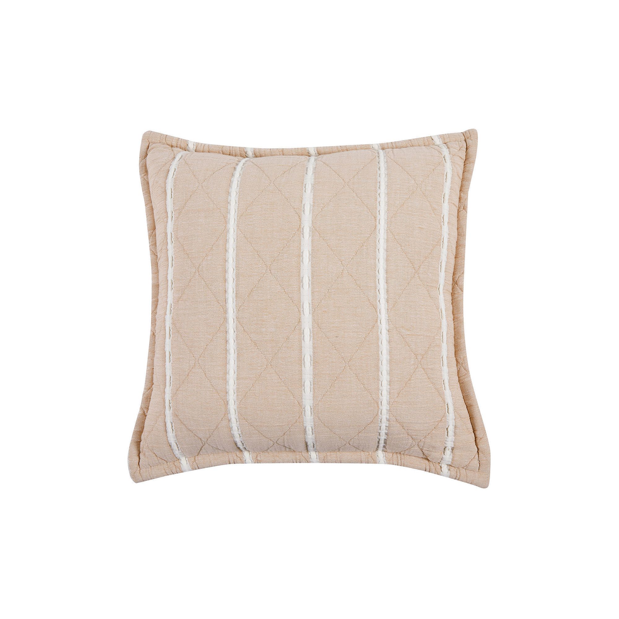 Five Queens Court Pacifica Square Decorative Throw Pillow Cover, Orange