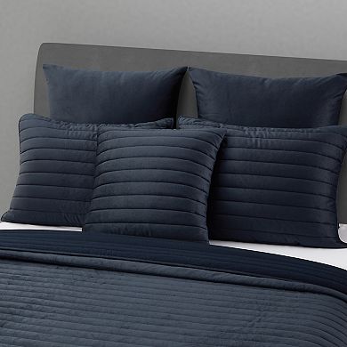 Five Queens Court Valletta Square Quilted Decorative Throw Pillow