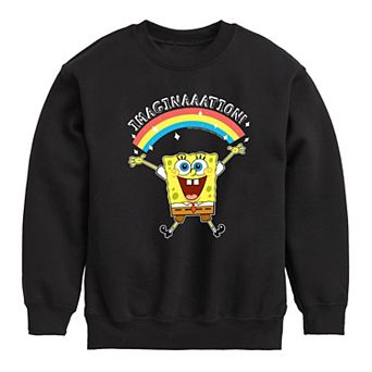 Boys 8-20 SpongeBob Imagination Fleece Sweatshirt