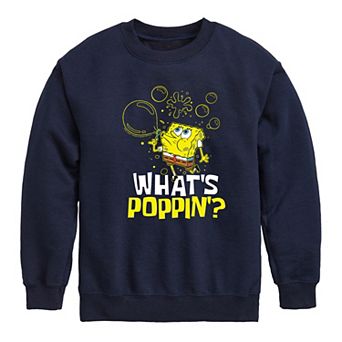 Boys 8-20 SpongeBob What's Poppin' Fleece Sweatshirt