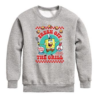 Boys 8-20 SpongeBob Fresh Off The Grill Fleece Sweatshirt
