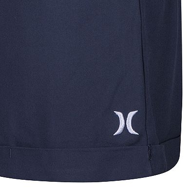 Girls 7-16 Hurley Woven Shortalls