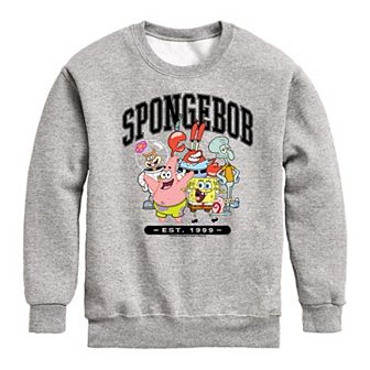 Boys 8-20 SpongeBob Est. 1999 Fleece Sweatshirt