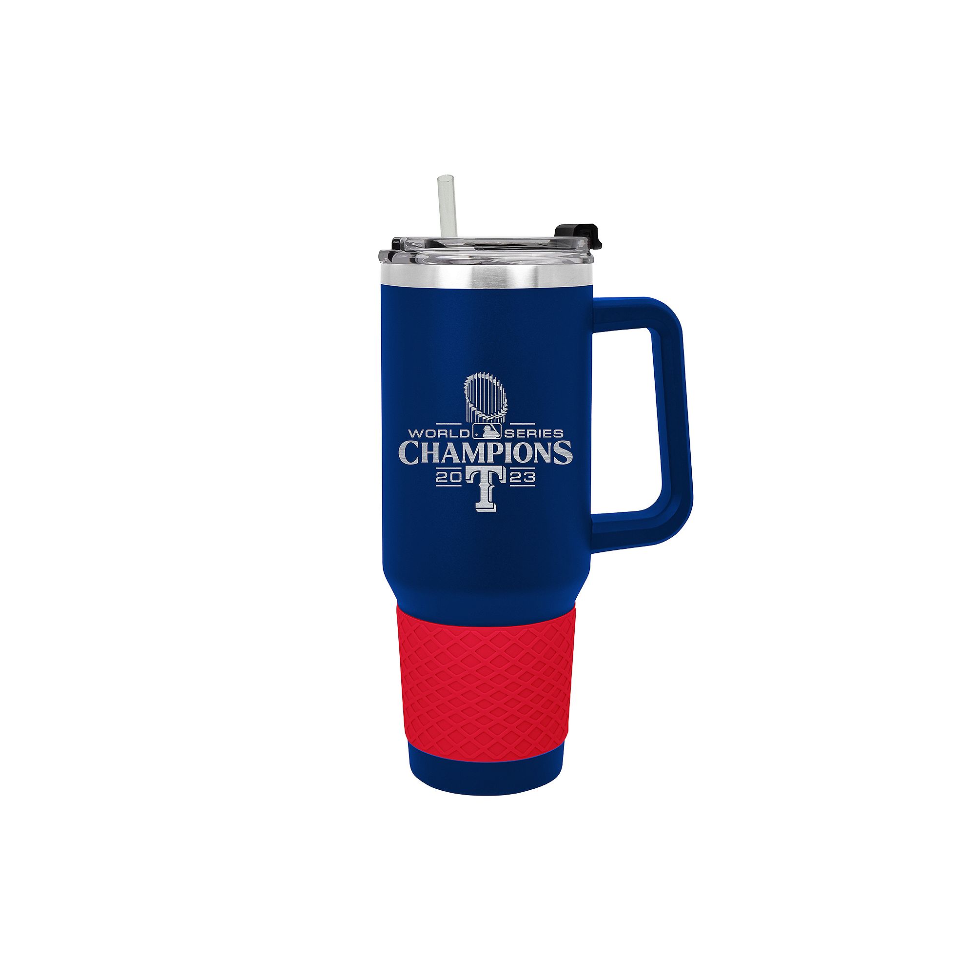 Texas Rangers MLB 2023 World Series Champ 40-oz. Colossus Travel Mug, Blue
