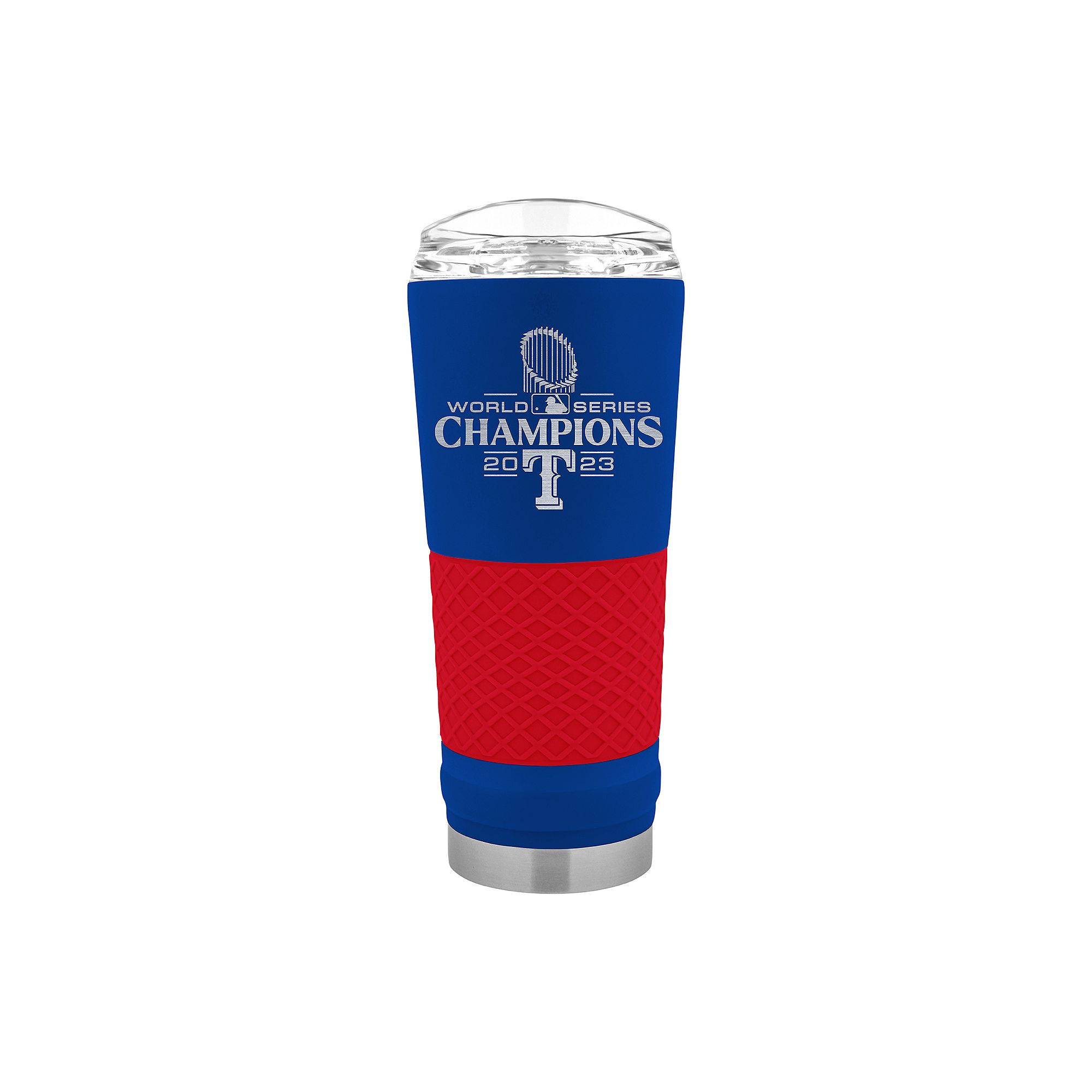 Texas Rangers MLB 2023 World Series Champ 24-oz. Draft Tumbler, Blue