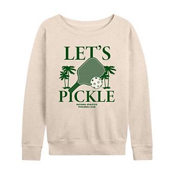Women's Let's Pickle French Terry Long Sleeve Tee
