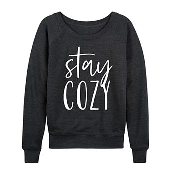 Women's Stay Cozy French Terry Long Sleeve Tee