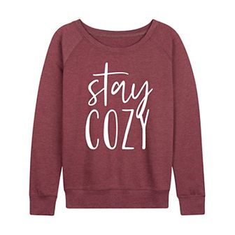 Women's Stay Cozy French Terry Long Sleeve Tee