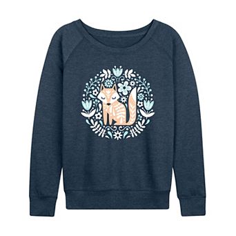 Women's Scandinavian Fox French Terry Long Sleeve Tee