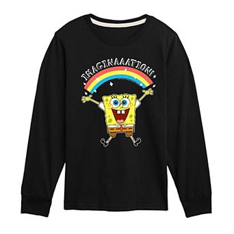Boys 8-20 SpongeBob Imagination Long Sleeve Graphic Tee