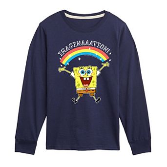Boys 8-20 SpongeBob Imagination Long Sleeve Graphic Tee