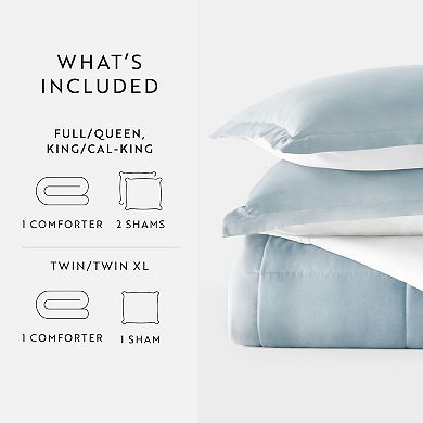 Home Collection Ocean Waves All Season Down-Alternative Reversible Comforter Set