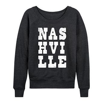 Women's Nashville French Terry Long Sleeve Tee