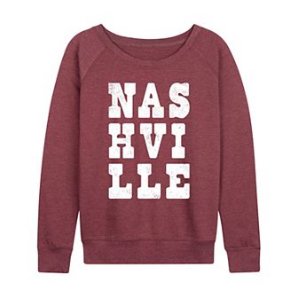 Women's Nashville French Terry Long Sleeve Tee