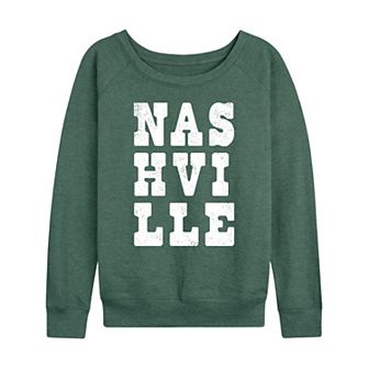 Women's Nashville French Terry Long Sleeve Tee