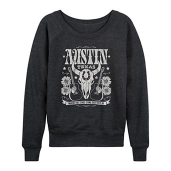 Women's Austin Texas French Terry Long Sleeve Tee