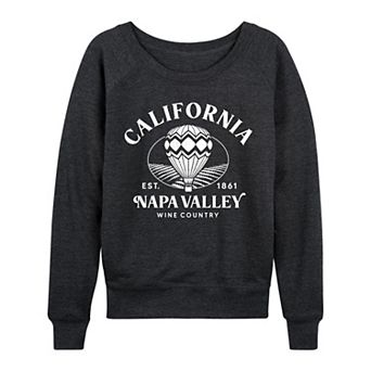 Women's California Napa Valley French Terry Long Sleeve Tee
