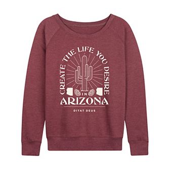 Women's Create Life Arizona French Terry Long Sleeve Tee