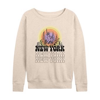 Women's New York Vintage French Terry Long Sleeve Tee