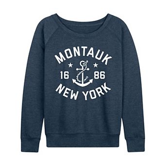 Women's Montauk New York French Terry Long Sleeve Tee
