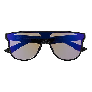 Men's Cali Blue Americana Shield Rectangle Sunglasses