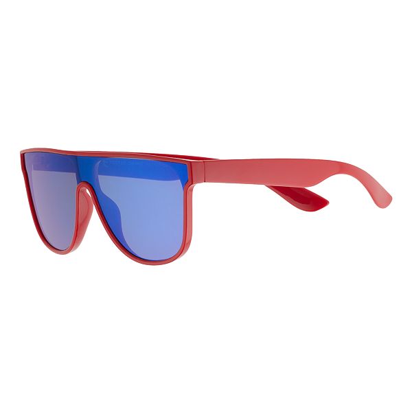 Men's Cali Blue Americana Shield Rectangle Sunglasses