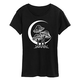 Women's Celestial Mushrooms Graphic Tee