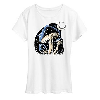 Women's Starry Mushroom Graphic Tee