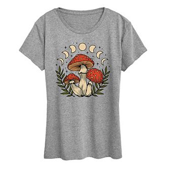 Women's Fall Mushrooms Graphic Tee
