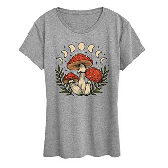 Women's Fall Mushrooms Graphic Tee
