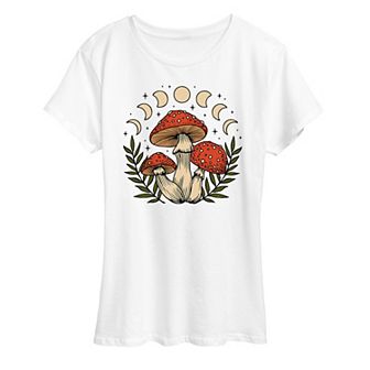 Women's Fall Mushrooms Graphic Tee
