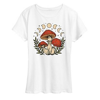 Women's Fall Mushrooms Graphic Tee