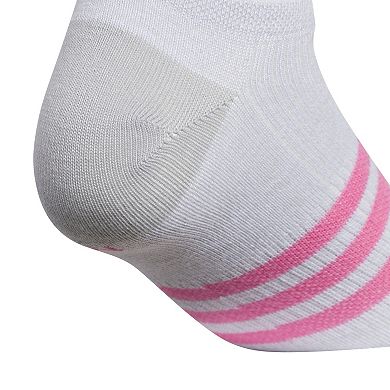 Girls adidas 6-Pack Superlite 3.0 No Show Socks