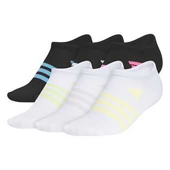 Girls adidas 6-Pack Superlite 3.0 No Show Socks