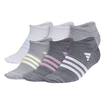 Girls adidas 6-Pack Superlite 3.0 No Show Socks