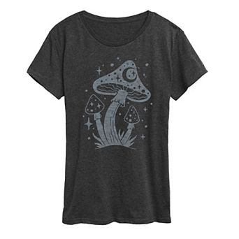 Women's Mushroom Celestial Graphic Tee
