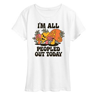 Women's I'm All Peopled Out Today Graphic Tee