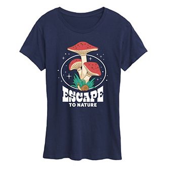 Women's Escape To Nature Graphic Tee