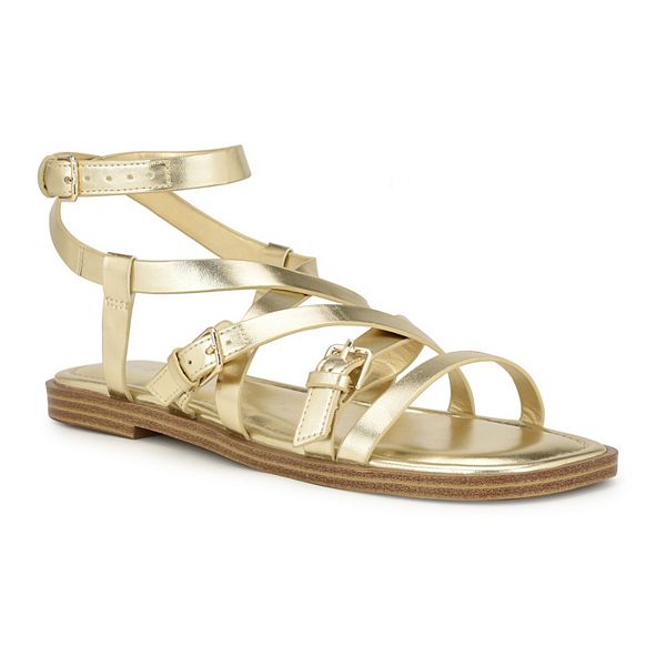 Nine west square toe sandals clearance