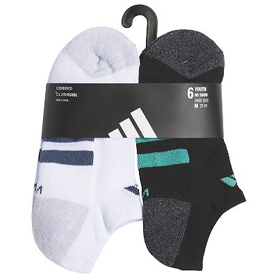 adidas gazelle silver green womens adidas Women's Superlite 3.0 No Show Socks (6-Pack), Clear Onix Grey/Semi Pink Spark/Preloved Purple / M