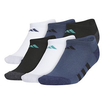Boys adidas 6 pk No-Show Socks