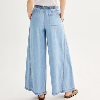 Tinseltown denim couture fashion high waisted pants