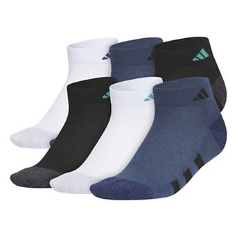 Boys adidas 6 pk Low-Cut Socks