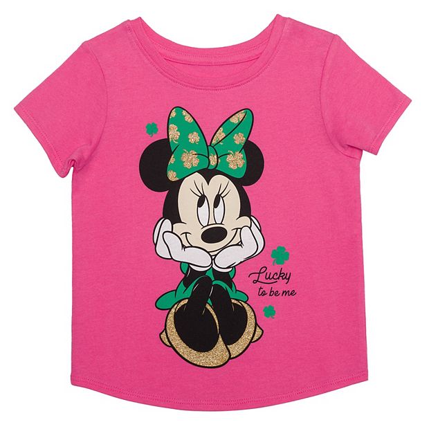 Disney's Minnie Mouse Baby & Toddler Girls Lucky Tee