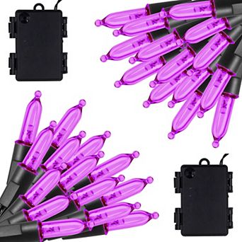 Twinkle Star Lights Battery Operated 50 Led Mini String Light With 8 Modes, 16ft Waterproof