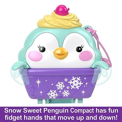 Polly Pocket Snow Sweet Penguin Compact Dolls And Playset Toy