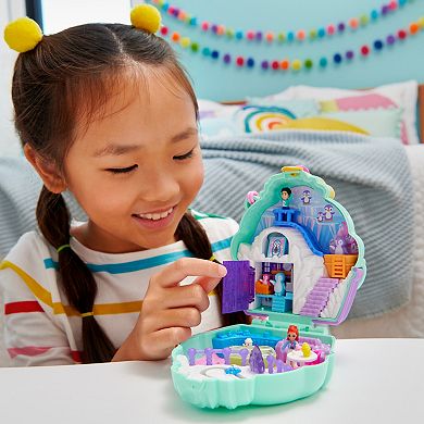 Polly Pocket Snow Sweet Penguin Compact Dolls And Playset Toy