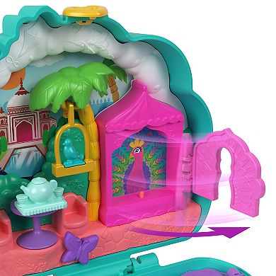 Polly Pocket Peacock Garden Compact Dolls and Playset Toy